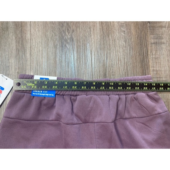 Russell Athletic Sweatpants Mens Large Purple Jogger Fit Zip Pocket NWT - Picture 7 of 10